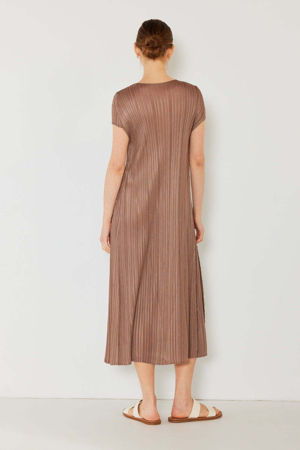 NL Pleated A-Line Dress