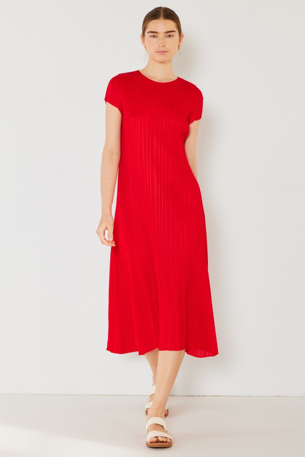 NL Pleated A-Line Dress