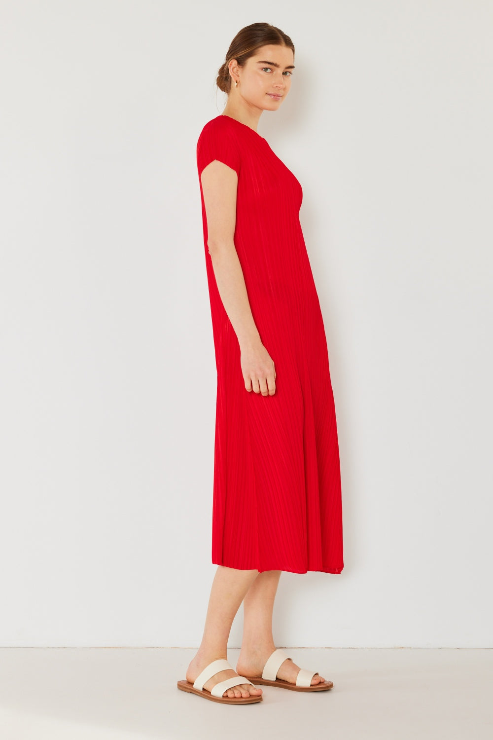 NL Pleated A-Line Dress