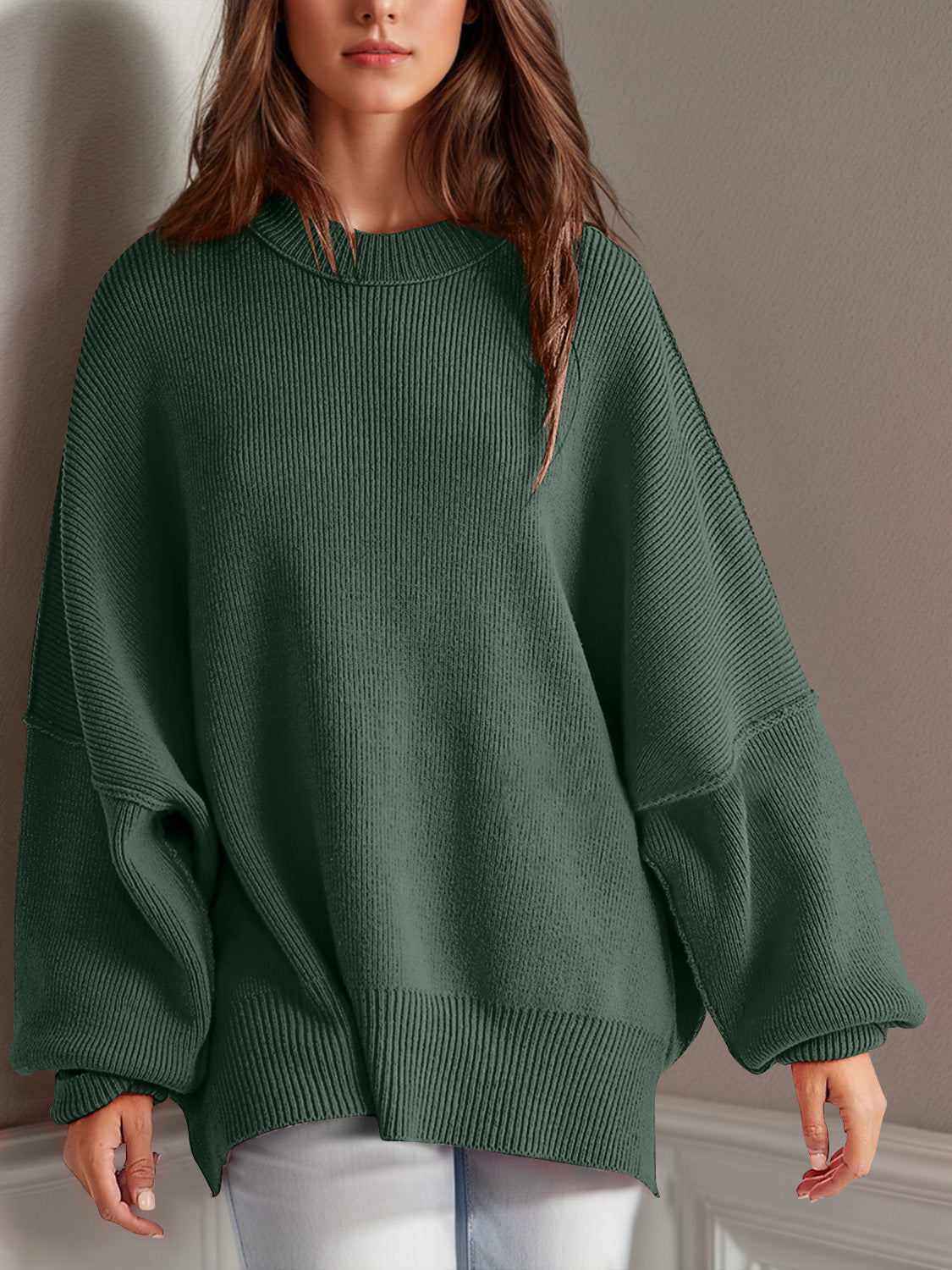 NL Side Slit Sweater