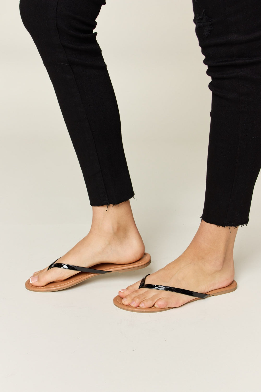 NL Satin Flip Flops