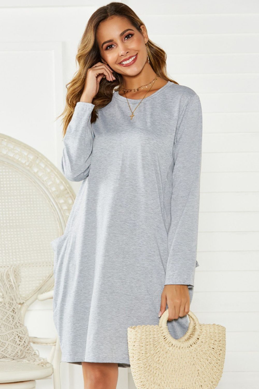 NL Round Neck Dress