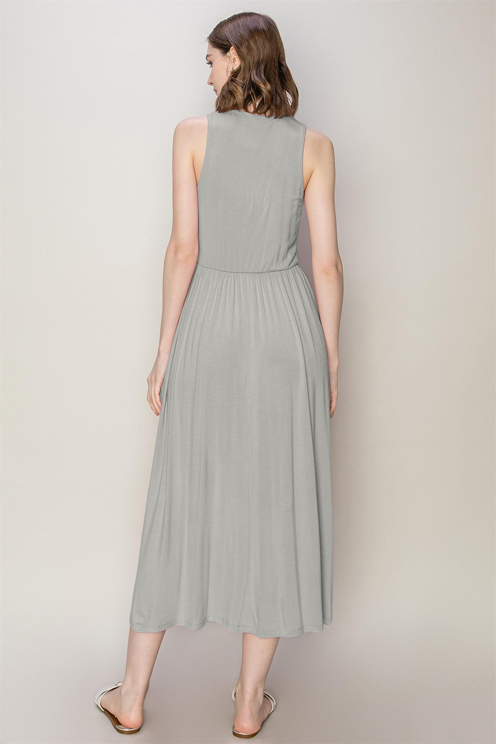 NL Slit Midi Dress