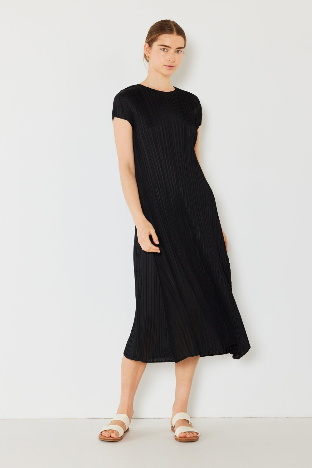 NL Pleated A-Line Dress