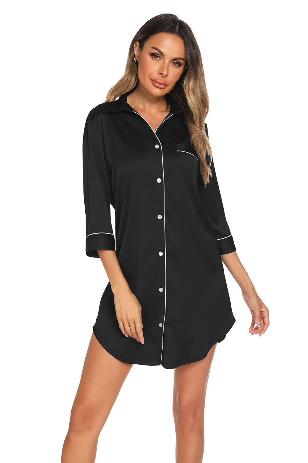 NL Night Button Dress