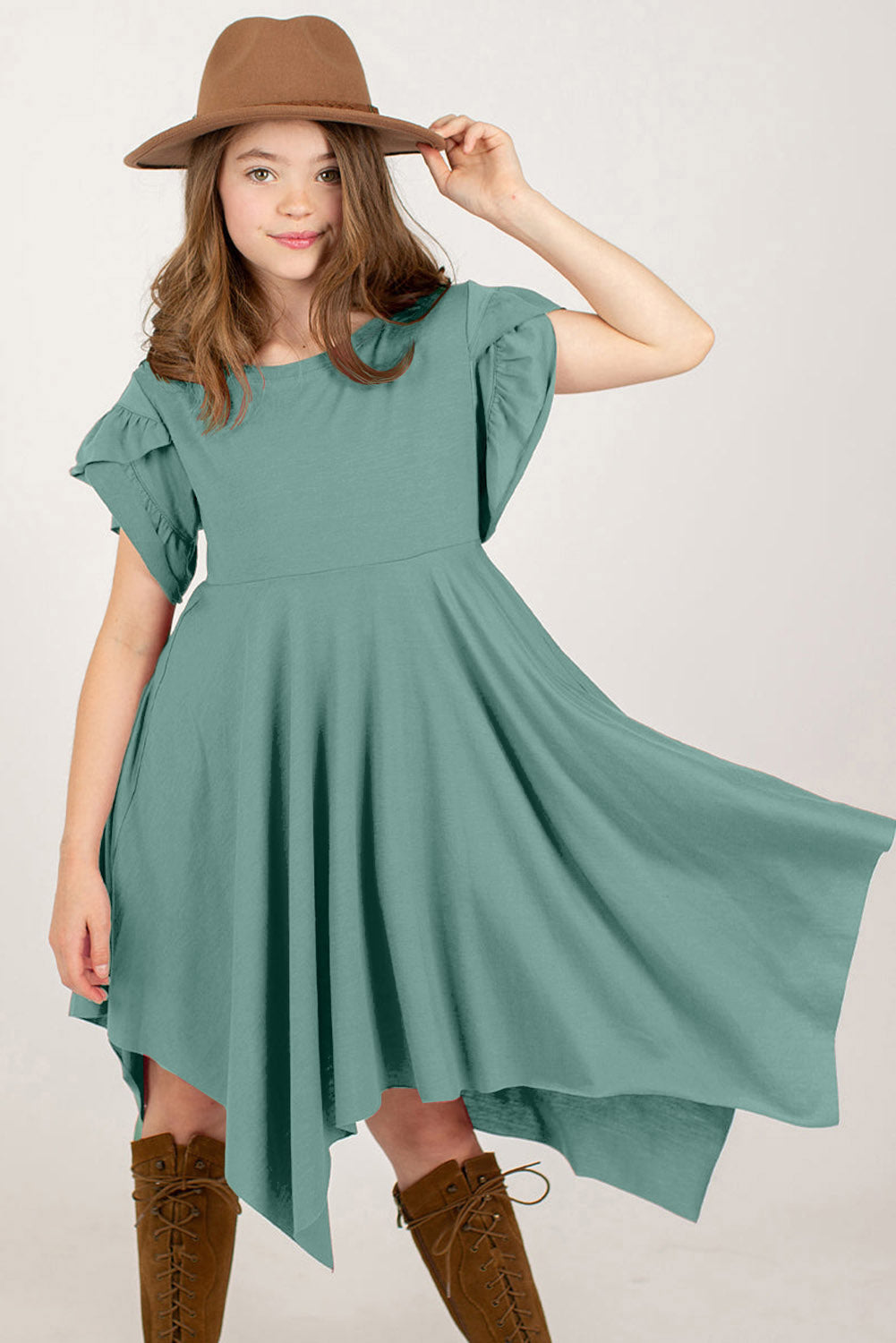 NL Petal Sleeve Dress