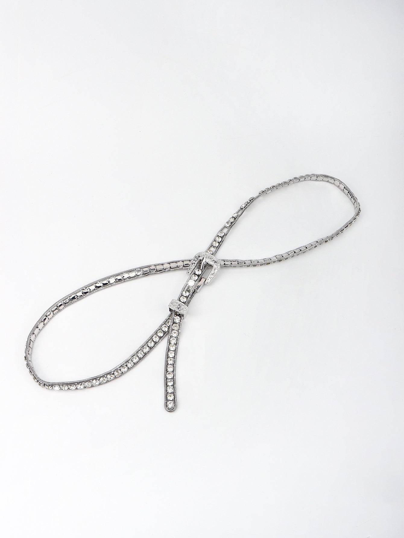 NL Rhinestone Metal Belt