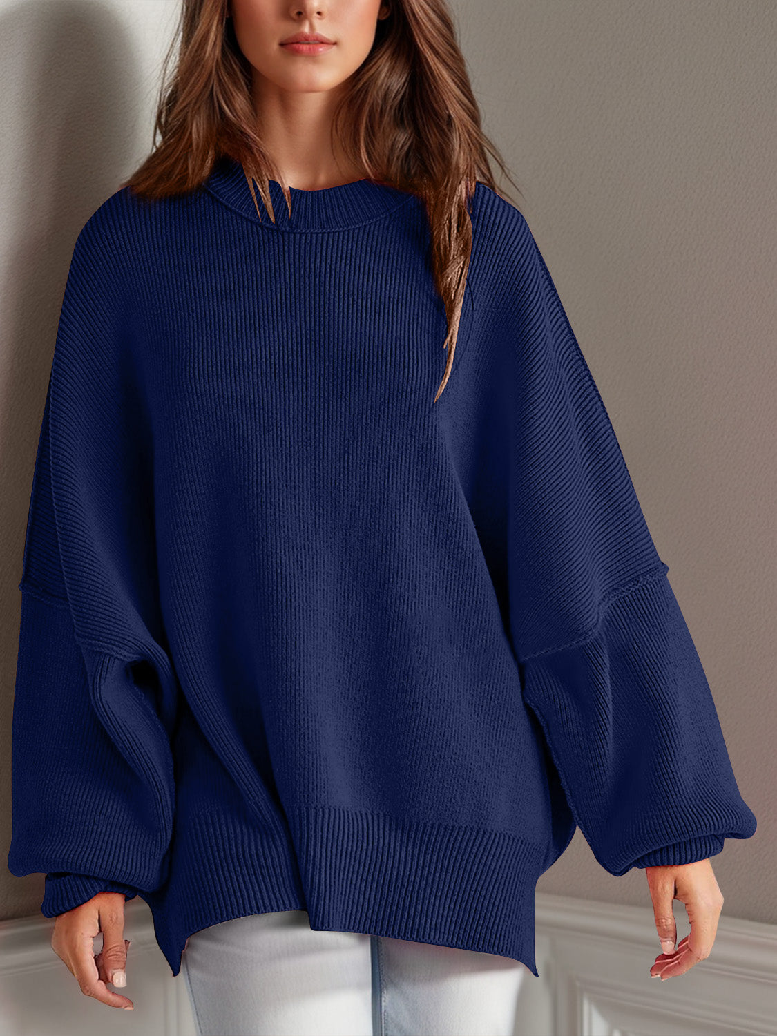 NL Side Slit Sweater