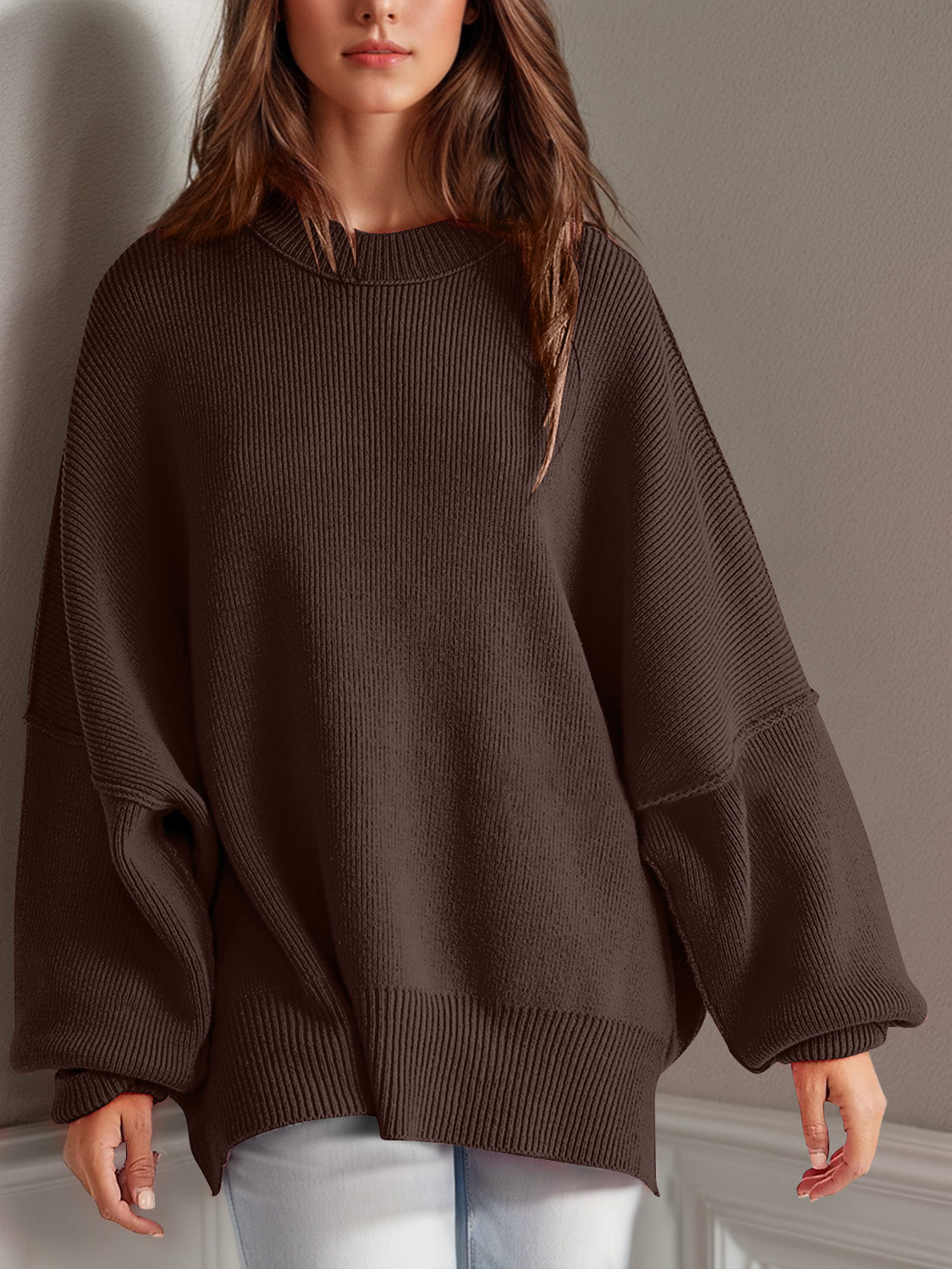 NL Side Slit Sweater