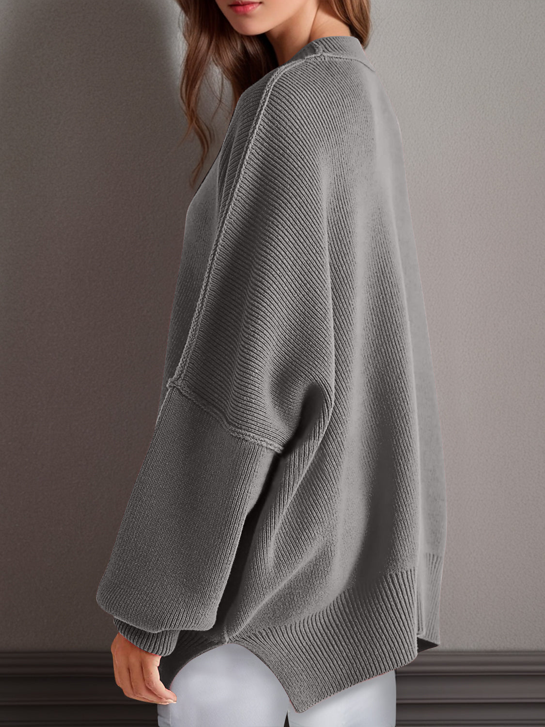 NL Side Slit Sweater