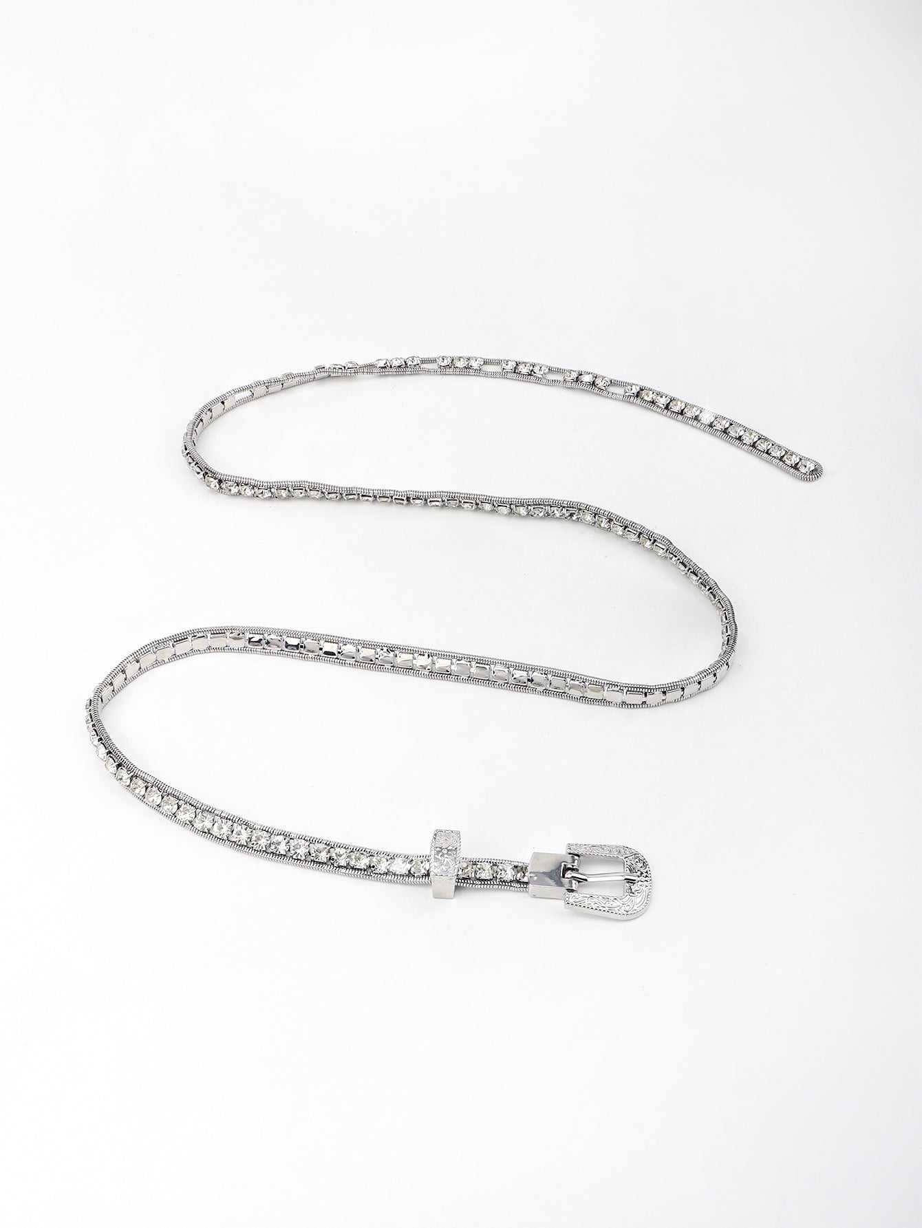 NL Rhinestone Metal Belt