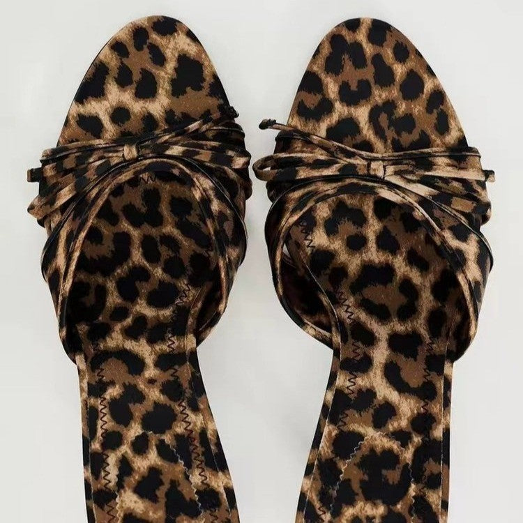 NL Leopard Kitten Heel