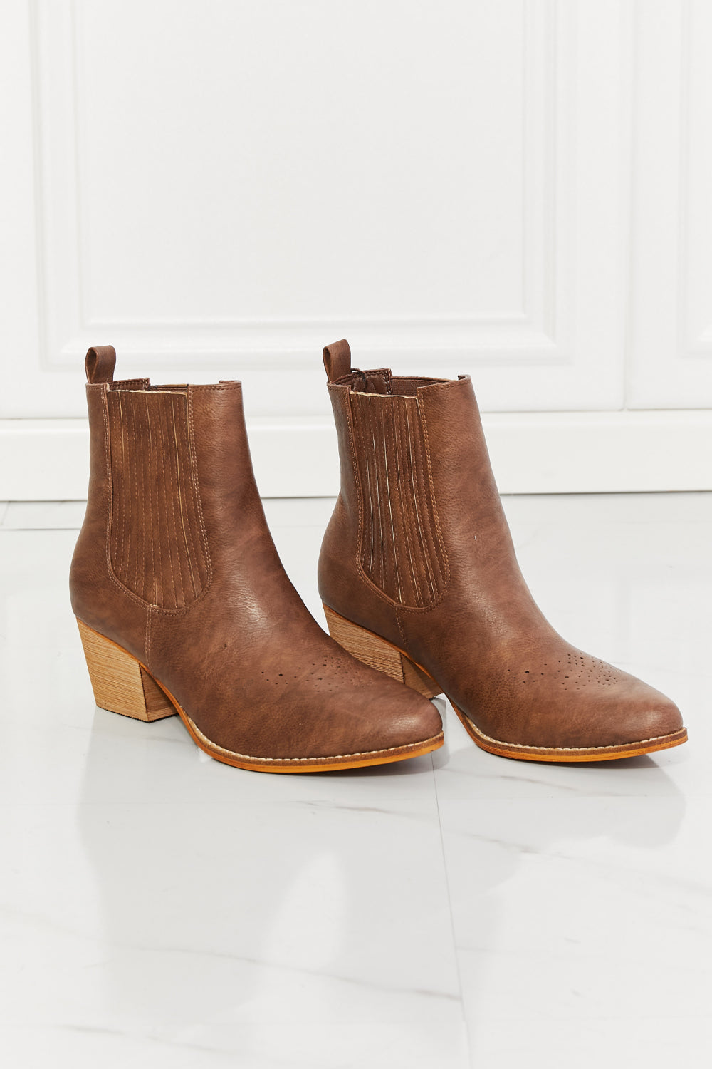 NL Stacked Heel Boot