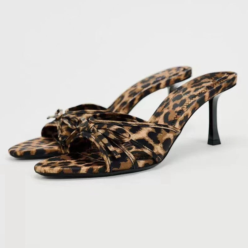 NL Leopard Kitten Heel