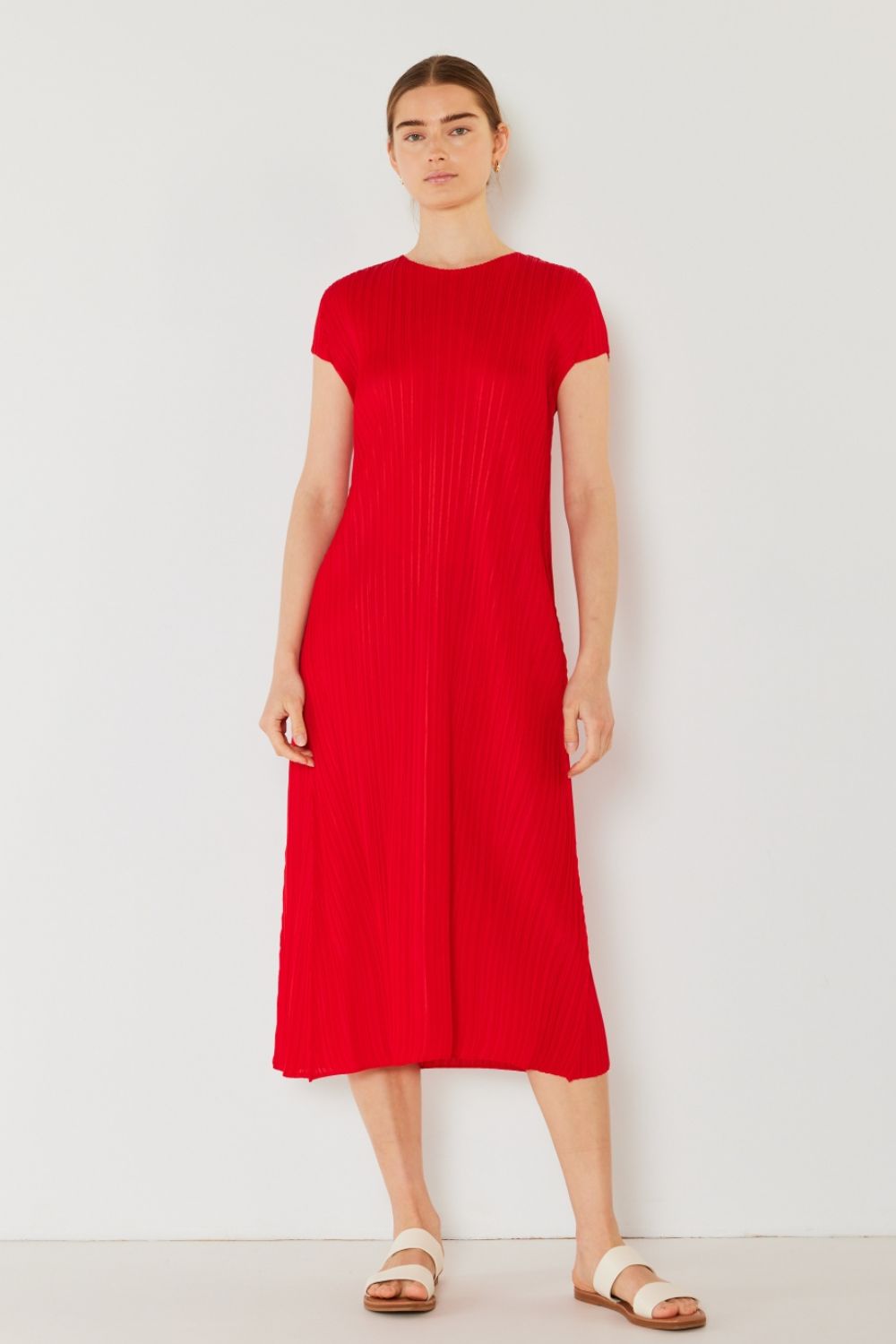 NL Pleated A-Line Dress