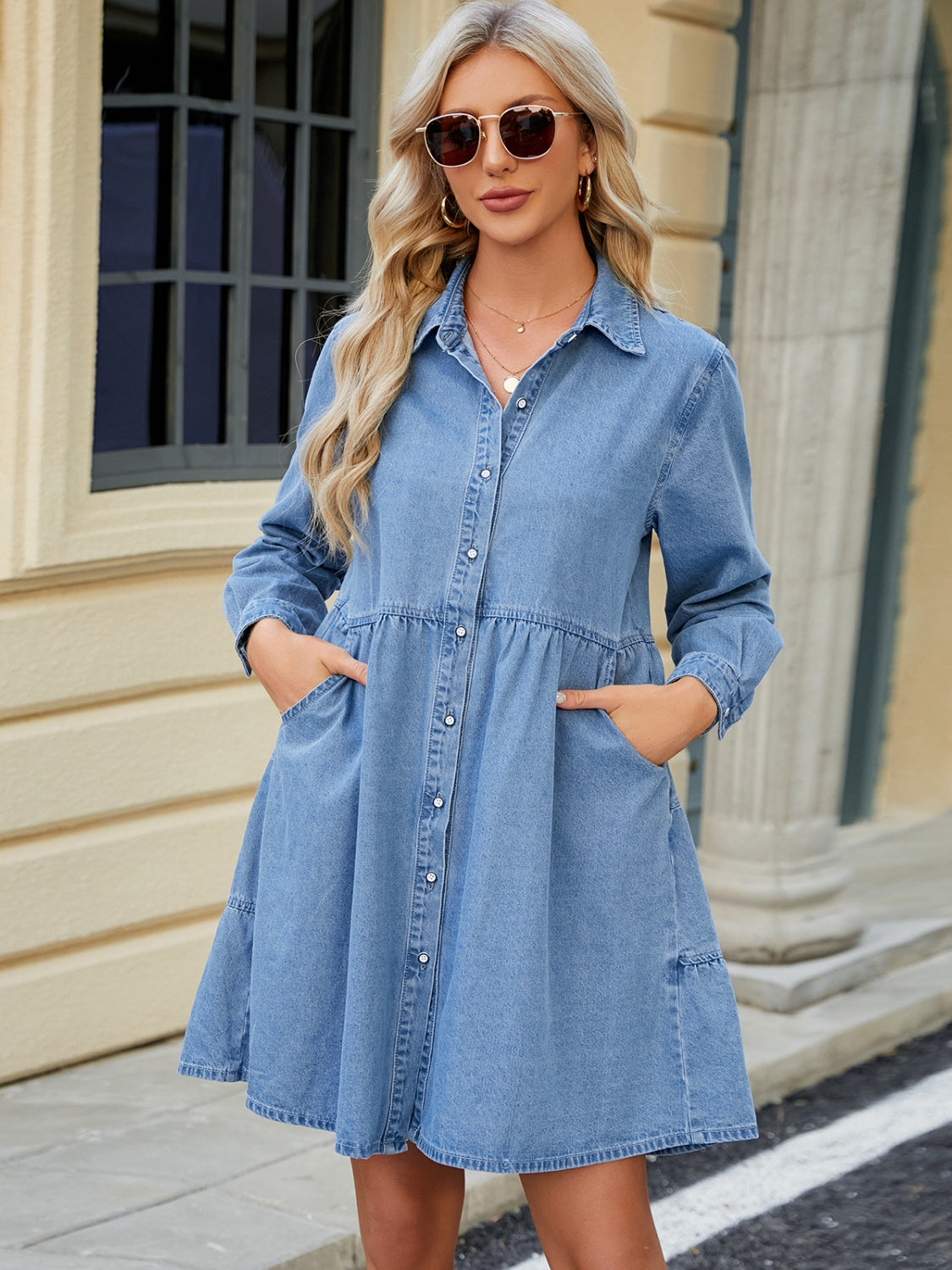 NL Tiered Denim