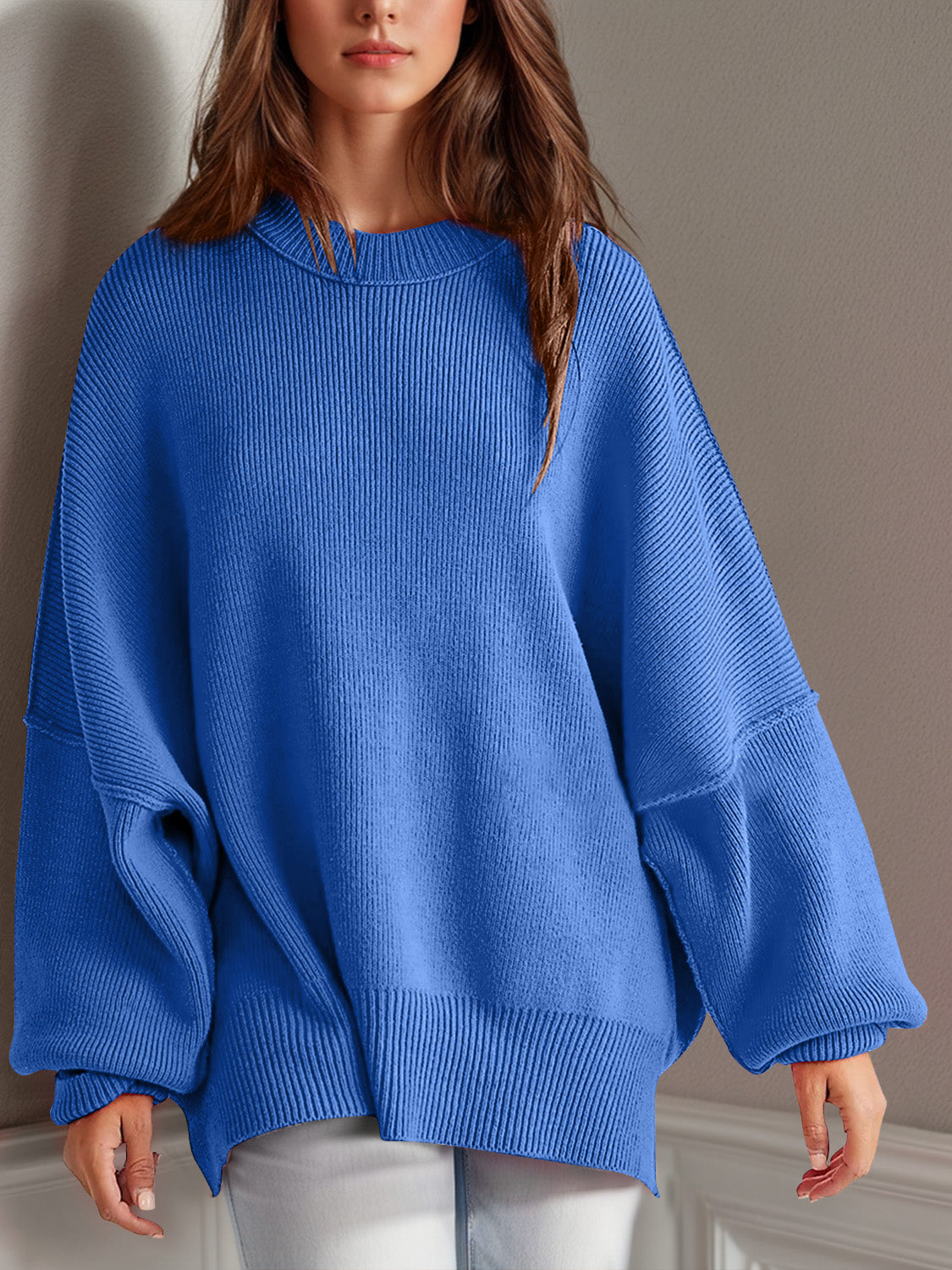 NL Side Slit Sweater