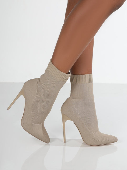 NL Mesh Stiletto Boots