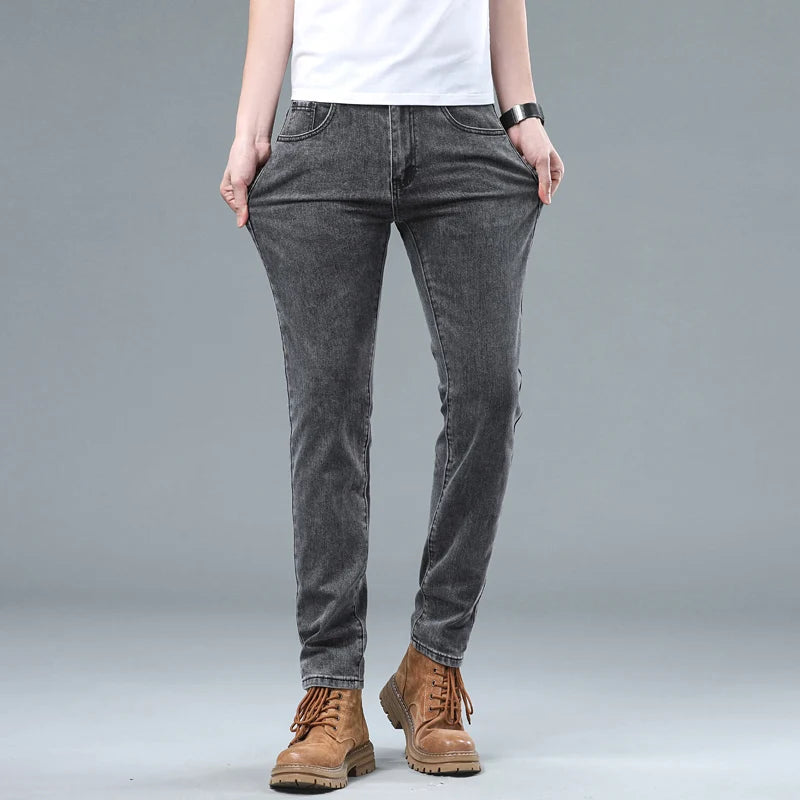 NL Mens Grey Denim Jean