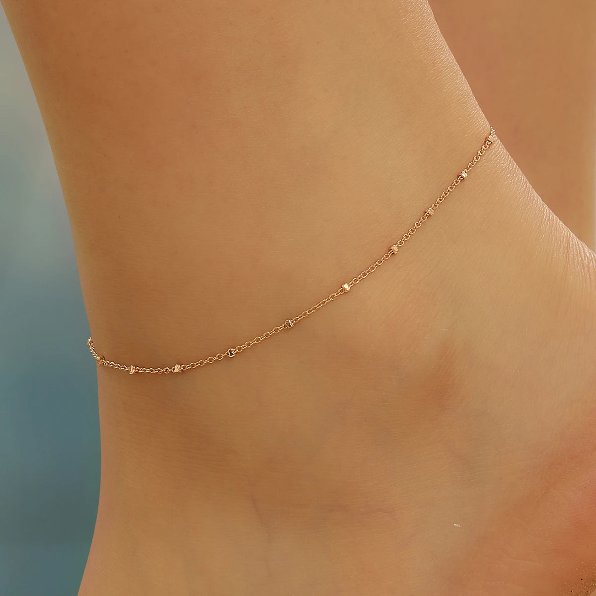 NL Link Chain Anklet