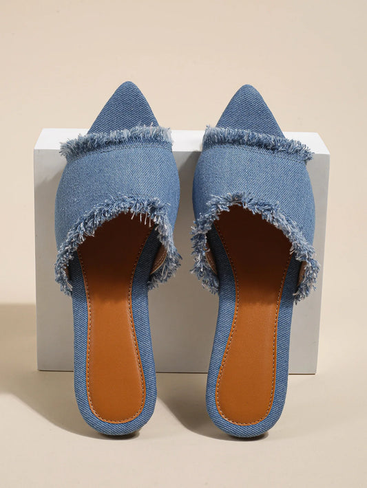 NL Denim Flats