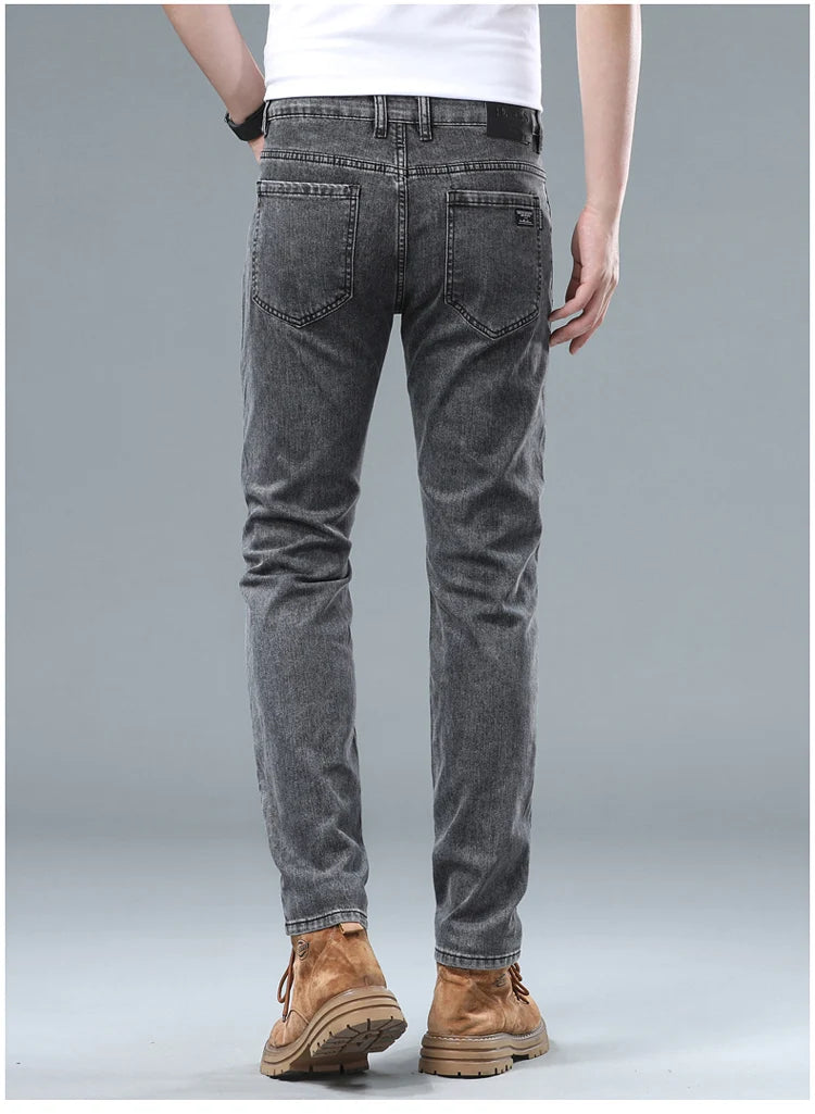 NL Mens Grey Denim Jean