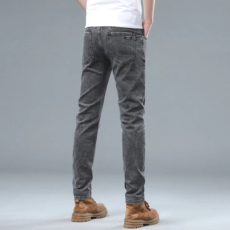 NL Mens Grey Denim Jean