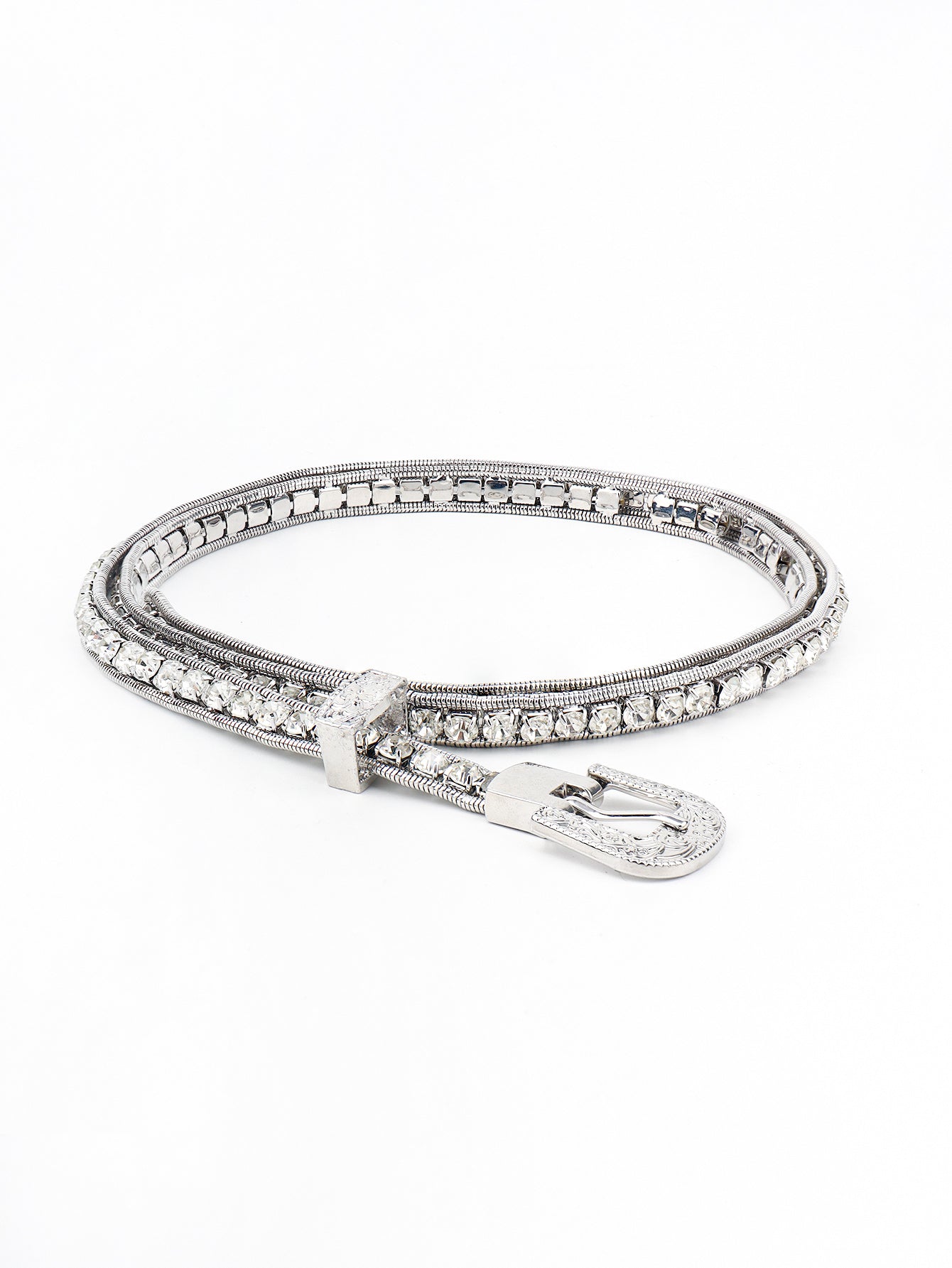 NL Rhinestone Metal Belt