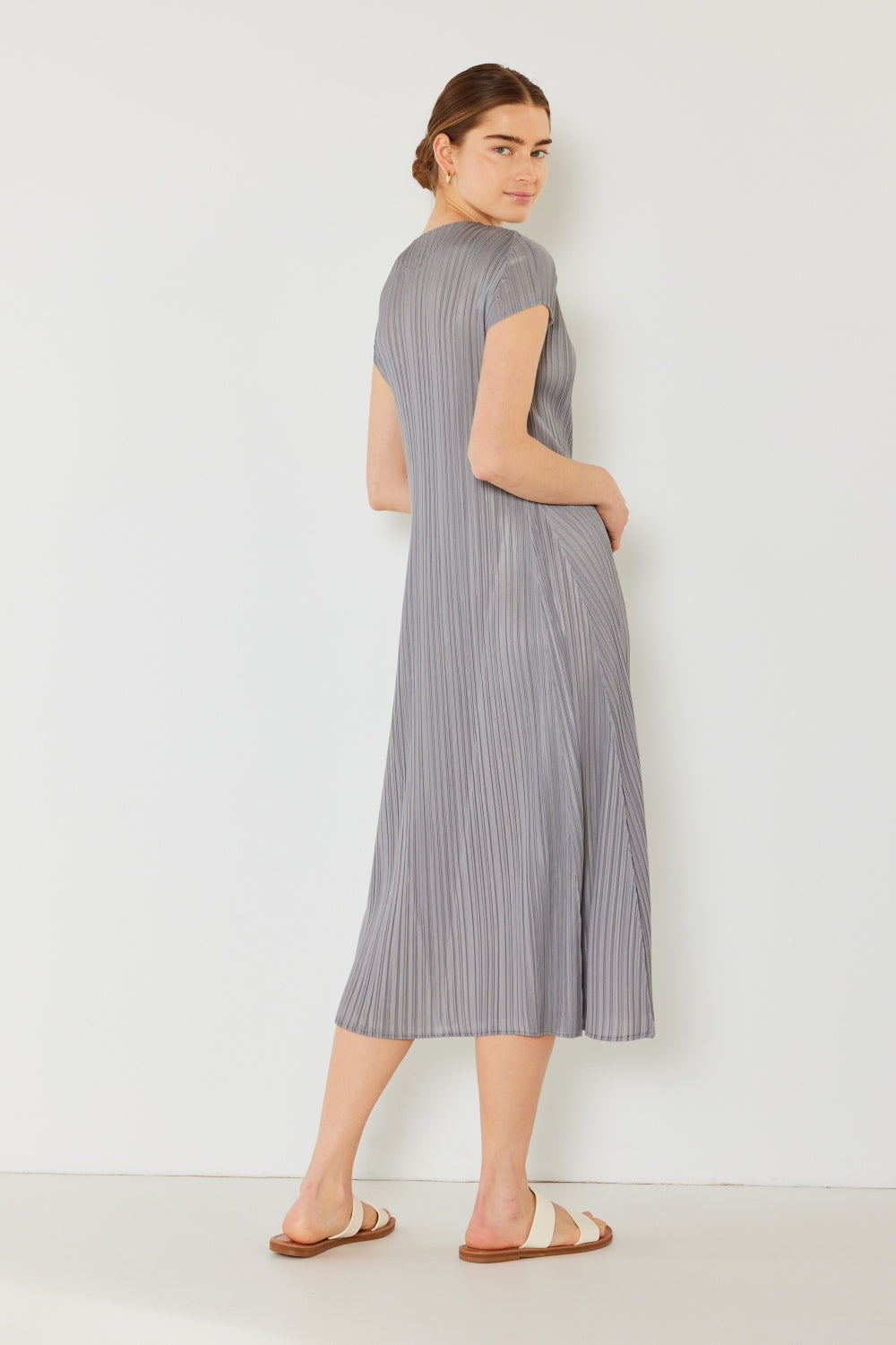 NL Pleated A-Line Dress