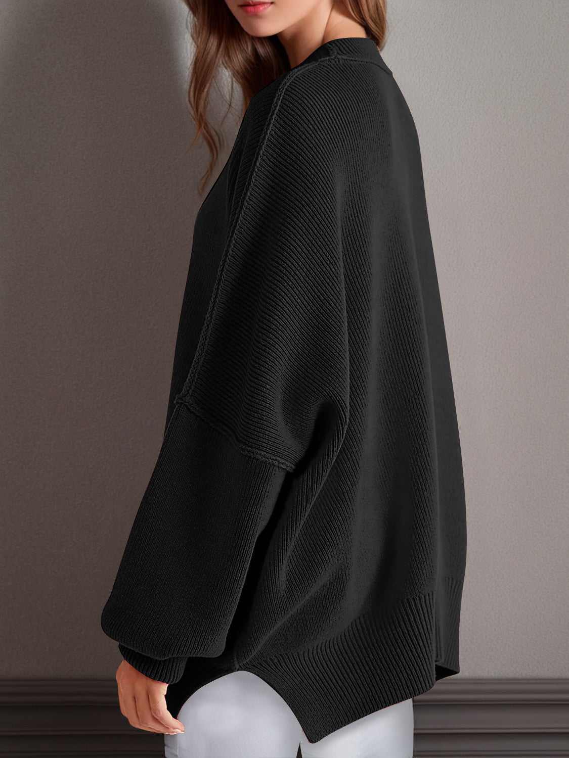 NL Side Slit Sweater