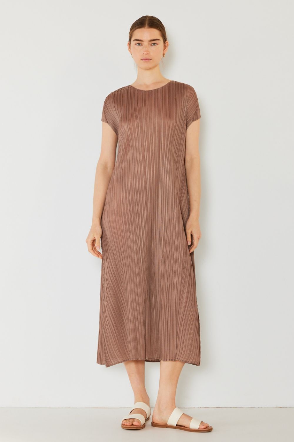 NL Pleated A-Line Dress