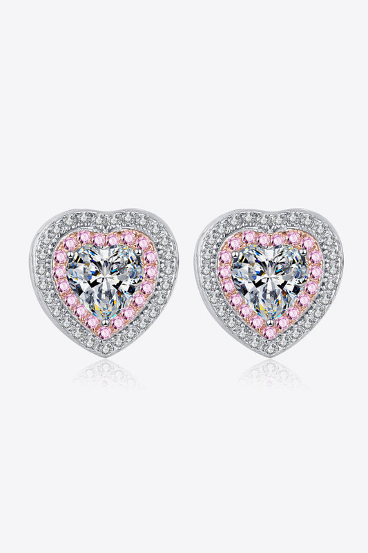 NL Heart Studs