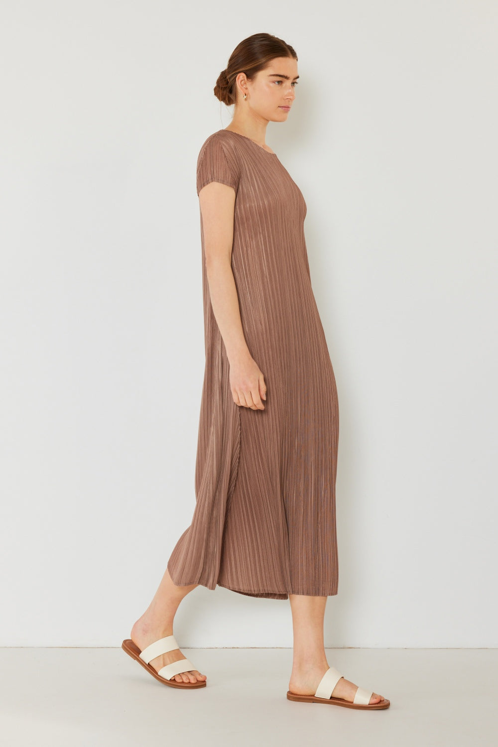 NL Pleated A-Line Dress