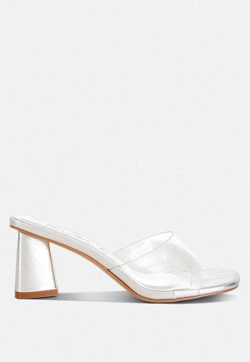 NL Clear Kitten Heel