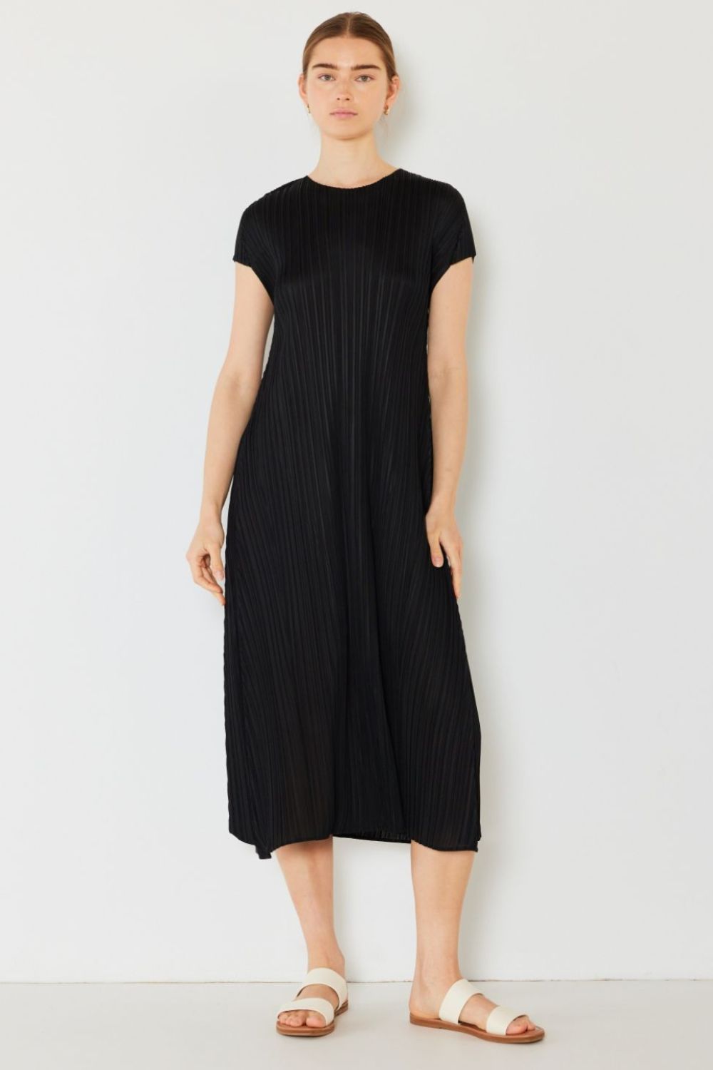 NL Pleated A-Line Dress