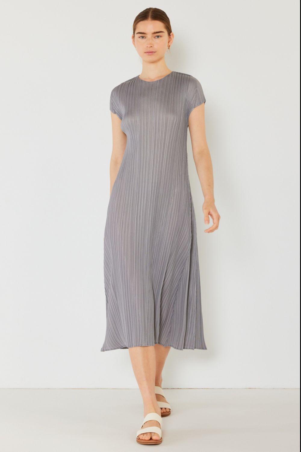 NL Pleated A-Line Dress