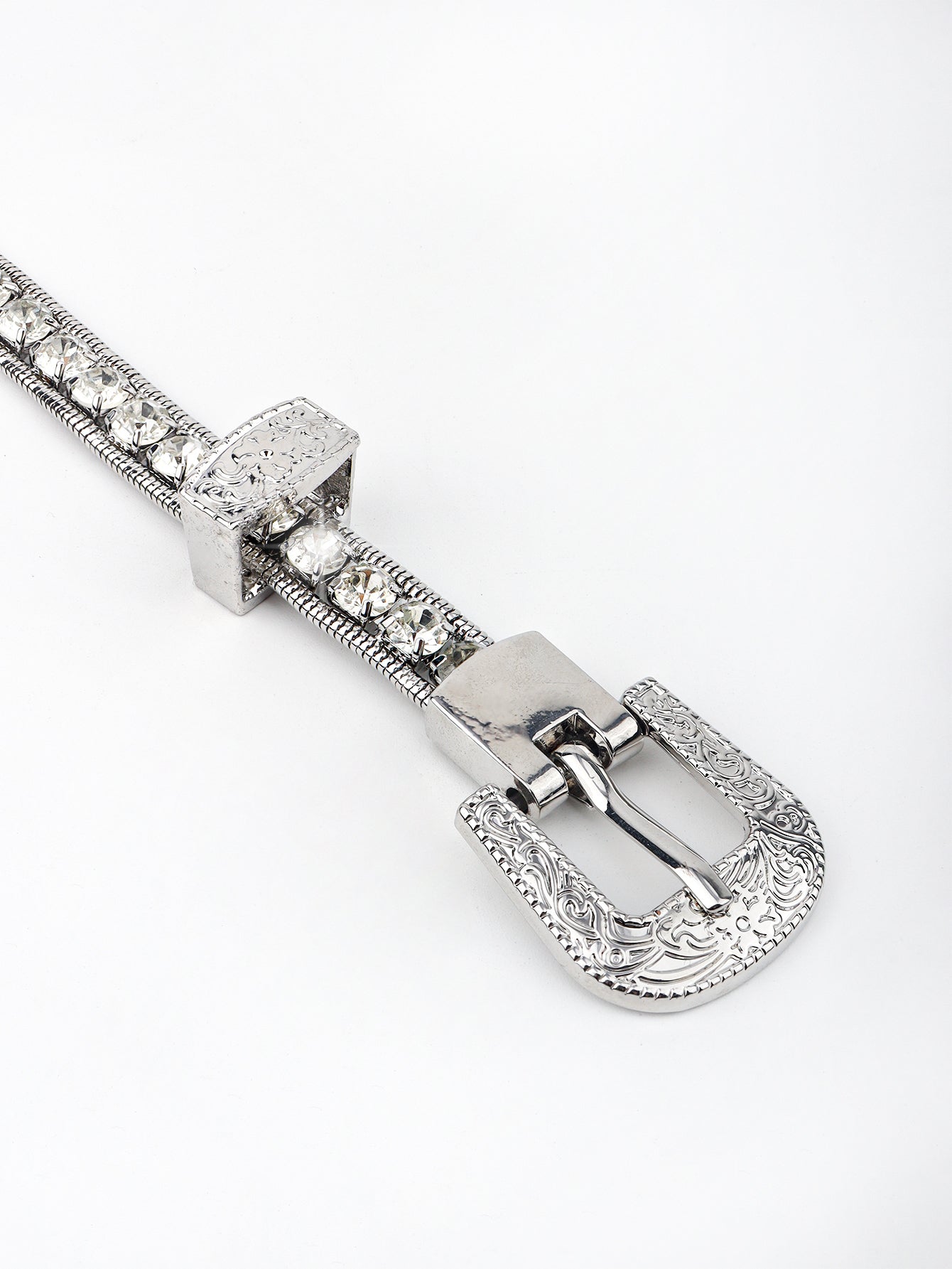 NL Rhinestone Metal Belt