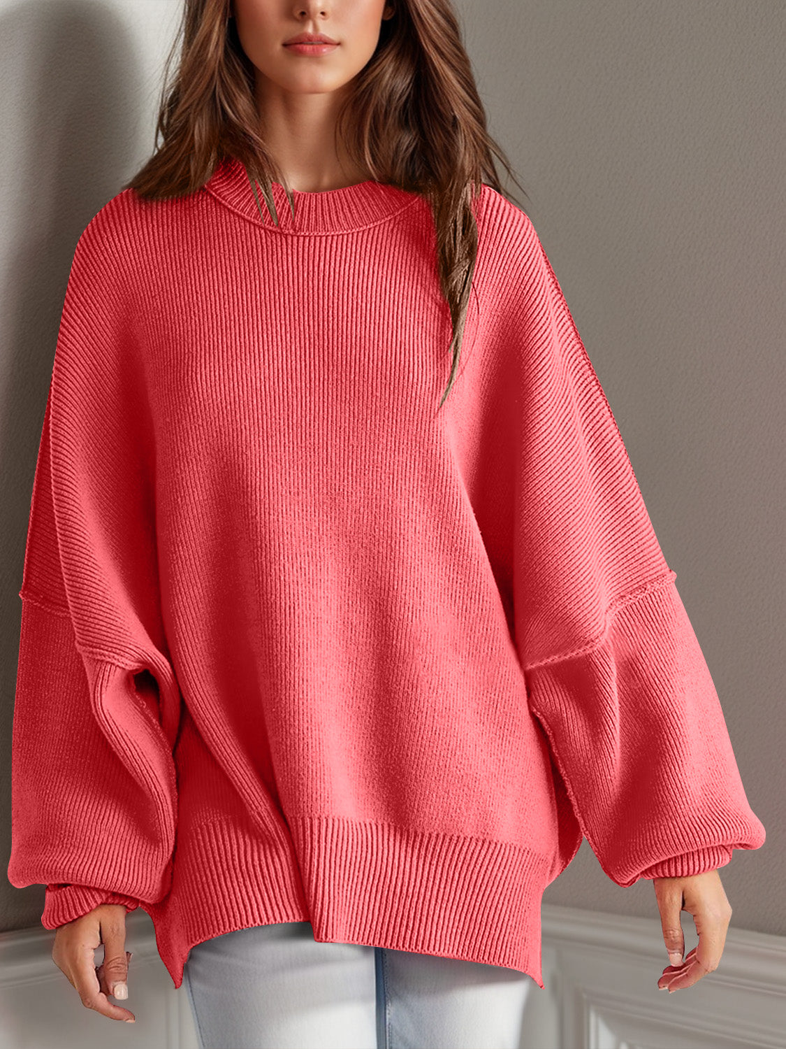 NL Side Slit Sweater