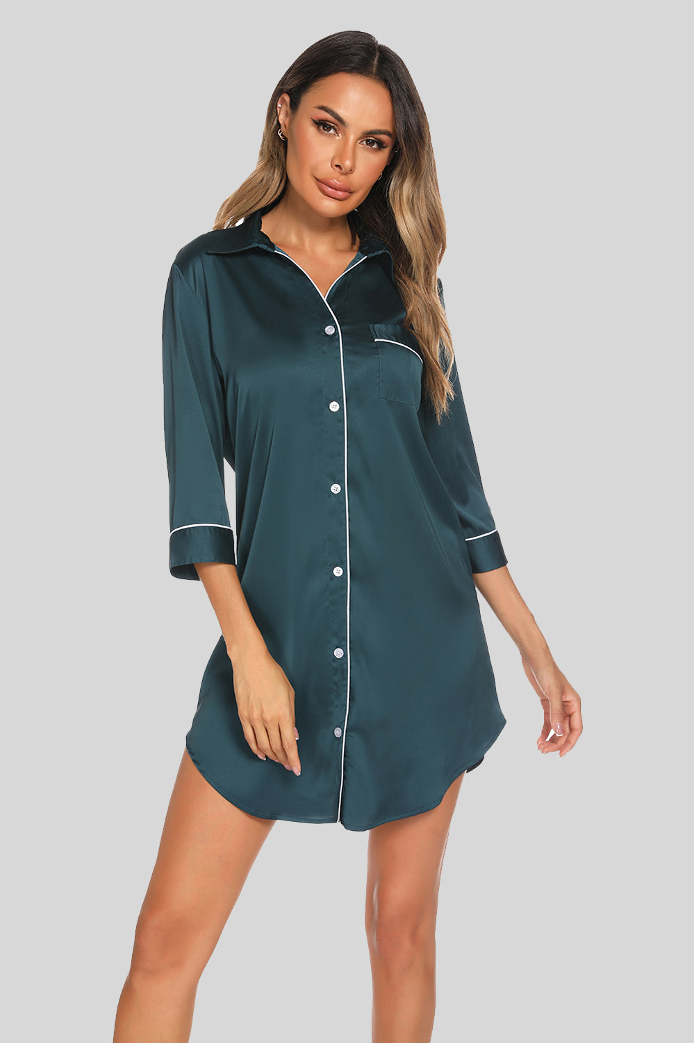 NL Night Button Dress