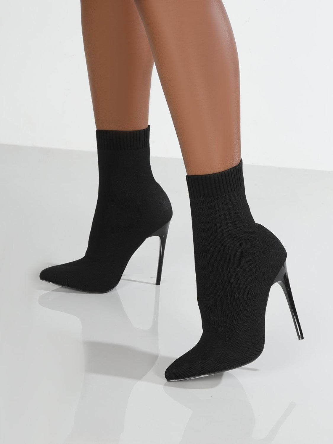 NL Mesh Stiletto Boots